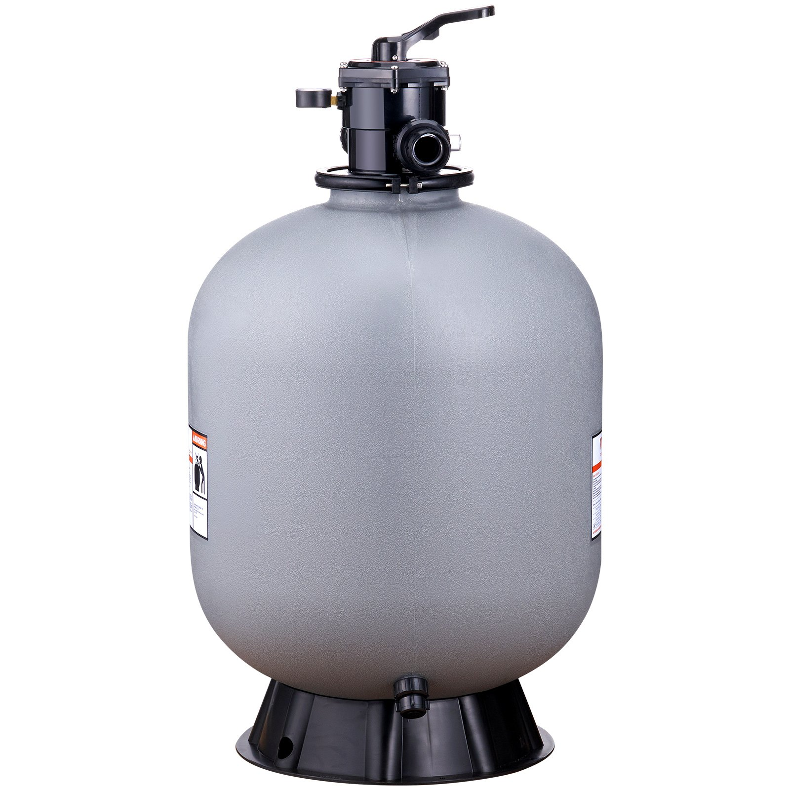 VEVOR Sand Filter, 24-inch, Up to 65 GPM Flow Rate, Above Inground Swimming Pool Sand Filter System with 7-Way Multi-Port Valve, Filter, Backwash, Rinse, Recirculate, Waste, Winter, Closed Functions, Goodies N Stuff