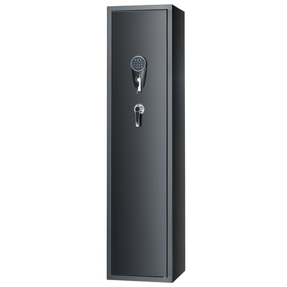 VEVOR 6 Gun Safe, Gun Security Cabinet with Fingerprint & Digital Keypad Lock, Gun Storage Cabinet with Built-in Storage Locker and Removable Storage Shelf for Pistols & Home Long Gun, Goodies N Stuff