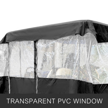 VEVOR Golf Cart Enclosure, 4-Person Golf Cart Cover, 4-Sided Fairway Deluxe, Goodies N Stuff