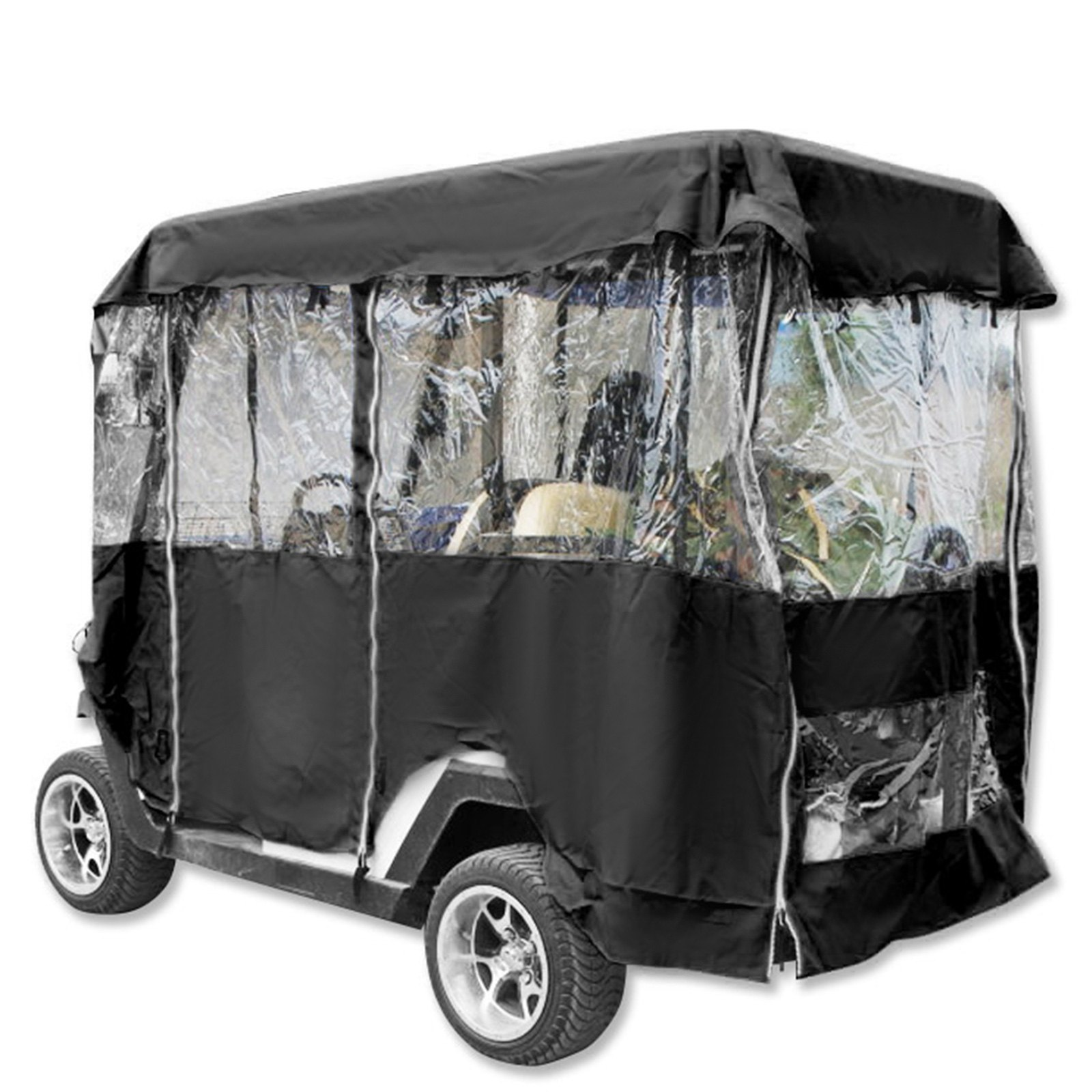 VEVOR Golf Cart Enclosure, 4-Person Golf Cart Cover, 4-Sided Fairway Deluxe, Goodies N Stuff