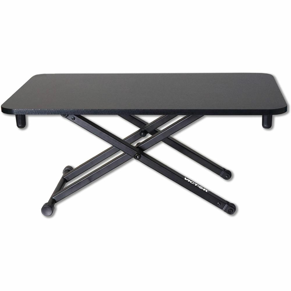 Victor Laptop Desk Riser - 28.7" Width x 18.5" Depth - Desk - Black, Goodies N Stuff