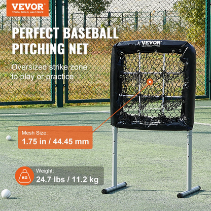 VEVOR 9 Hole Baseball Net, 28"x27" Softball Baseball Training Equipment, Goodies N Stuff