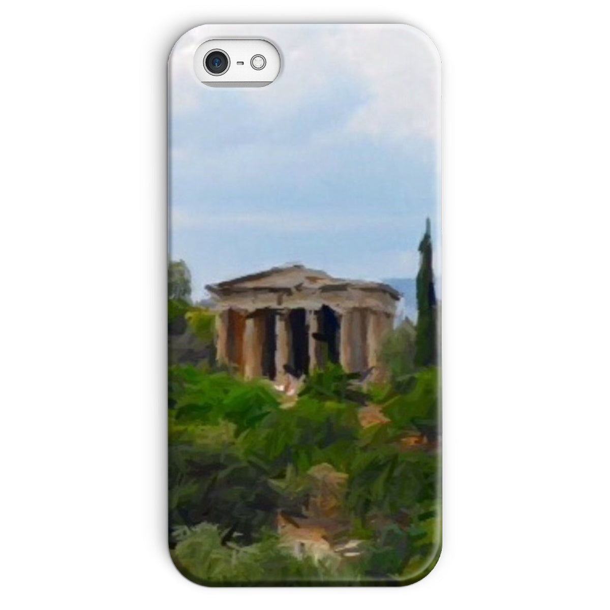 Athens - Snap Phone Case - Durable Shatterproof Plastic - Slim Lightweight Protection, Goodies N Stuff