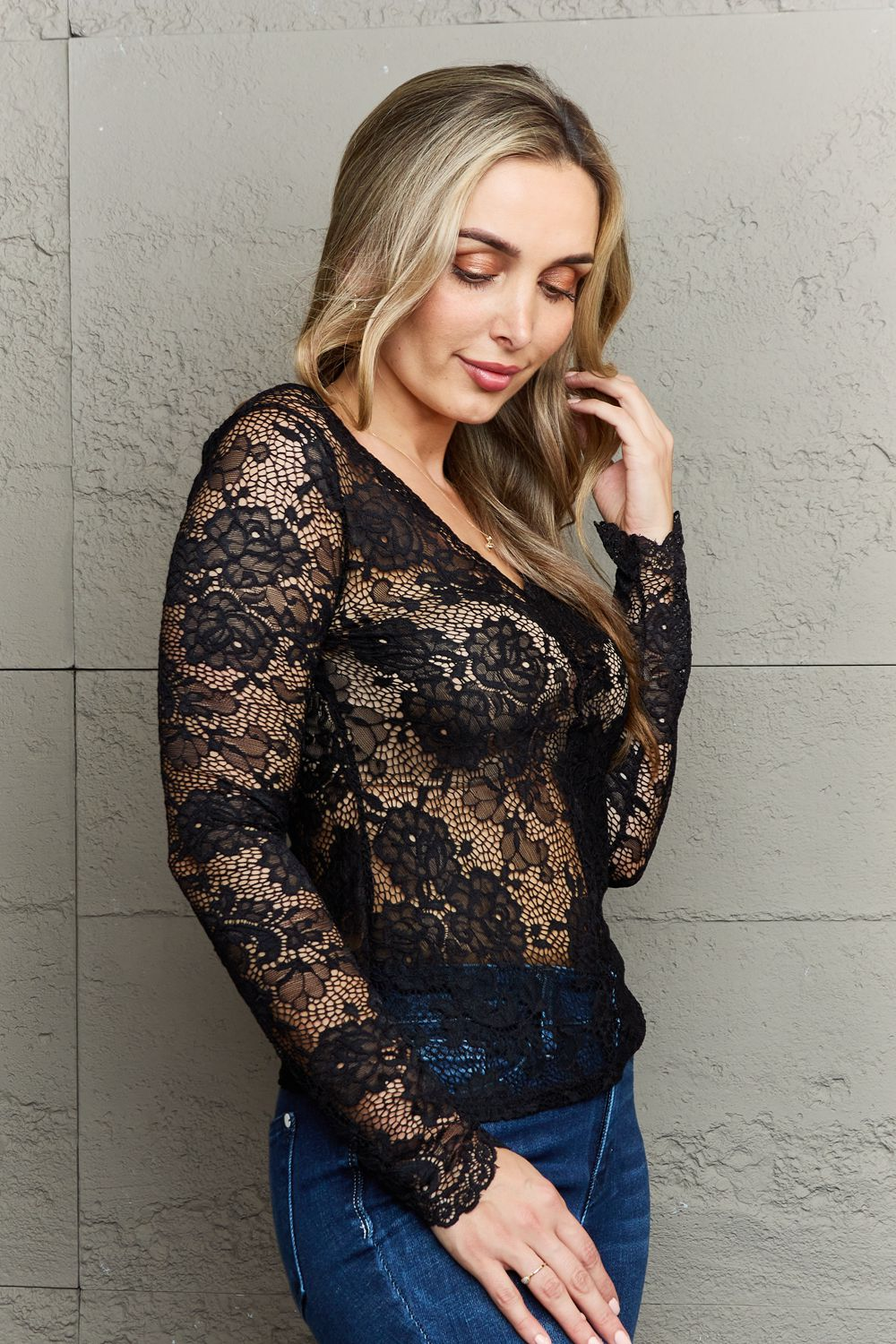 Ninexis Be Kind Off The Shoulder Lace Top, Goodies N Stuff