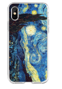 Starry Night Vincent Van Gogh Case for iPhone - Fashion Design, High Quality, Full Protection, Goodies N Stuff