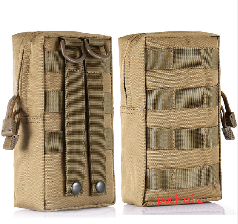 Utility Pouch Gadget Gear Bag - Military Vest - Waist Pack - Water-resistant - Compact Bag, Goodies N Stuff