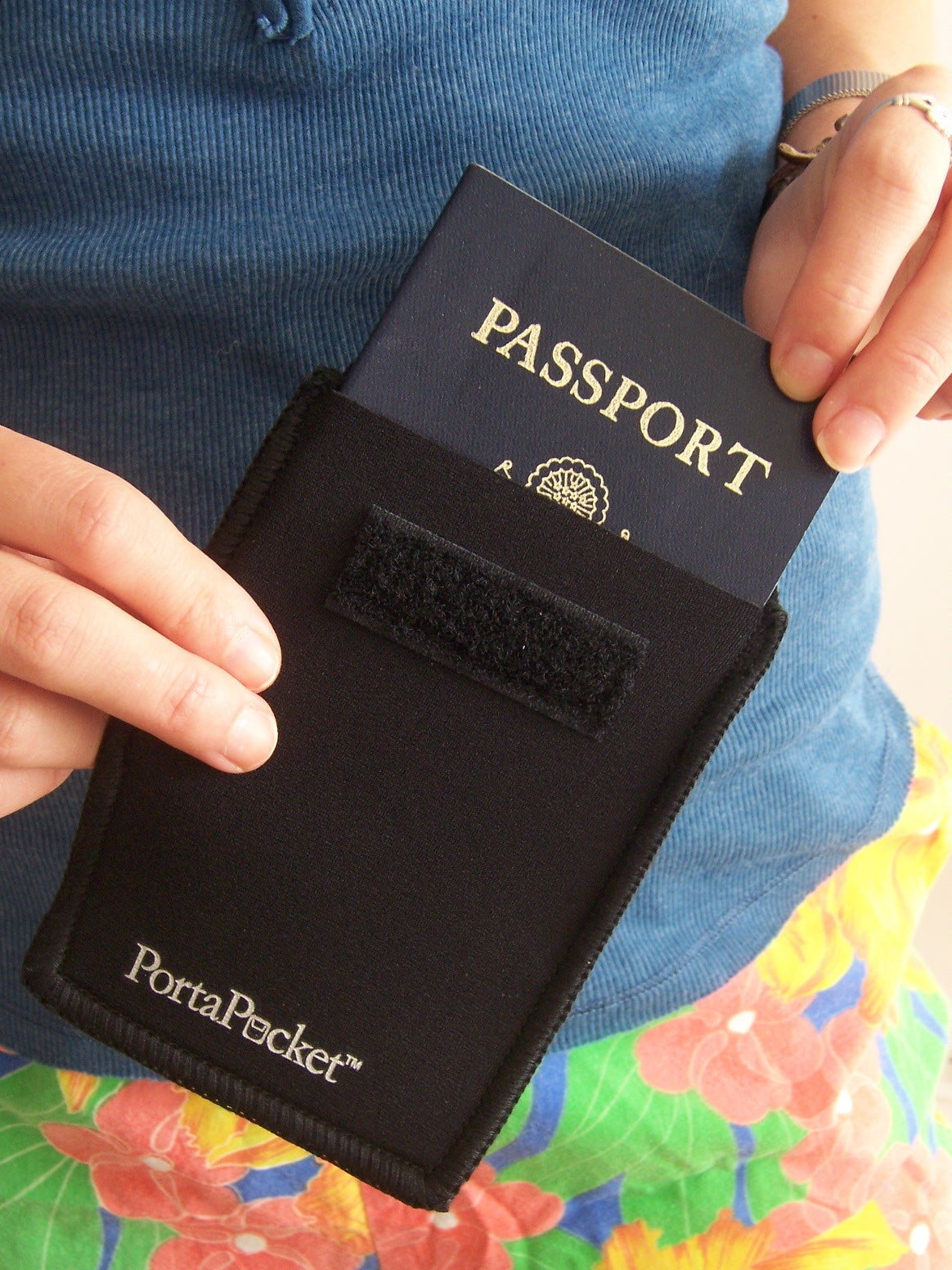 PortaPocket Waist Belt & Pocket Kit ~  handsfree wear your passport or cell, Goodies N Stuff
