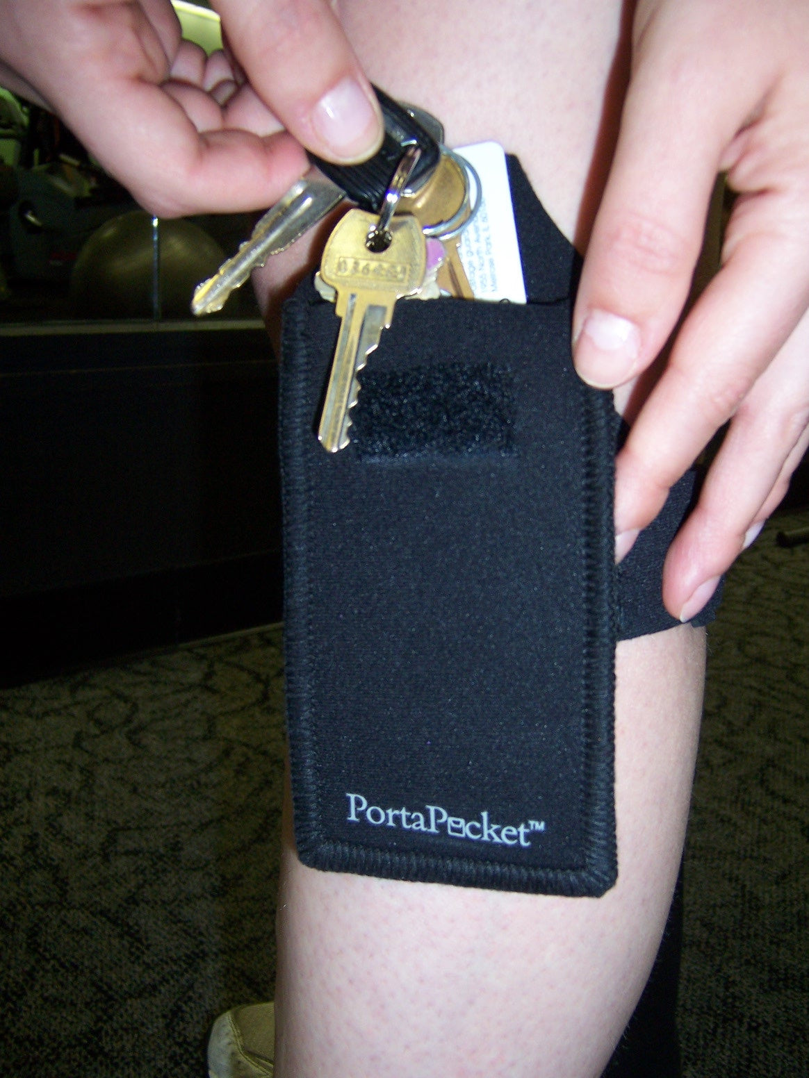 PortaPocket Combo Kit ~ best seller ~ smartphone arm holster / cell phone leg band, Goodies N Stuff