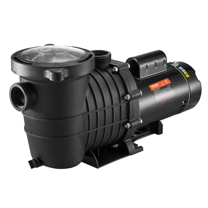 VEVOR Pool Pump 1.5HP 230V, Variable Dual Speed Pumps 1100W for Above Ground Pool, Powerful Self-priming Pump w/ Strainer Filter Basket, 5400 GPH Max. Flow, Energy Saving Swimming Pool Pump, Goodies N Stuff