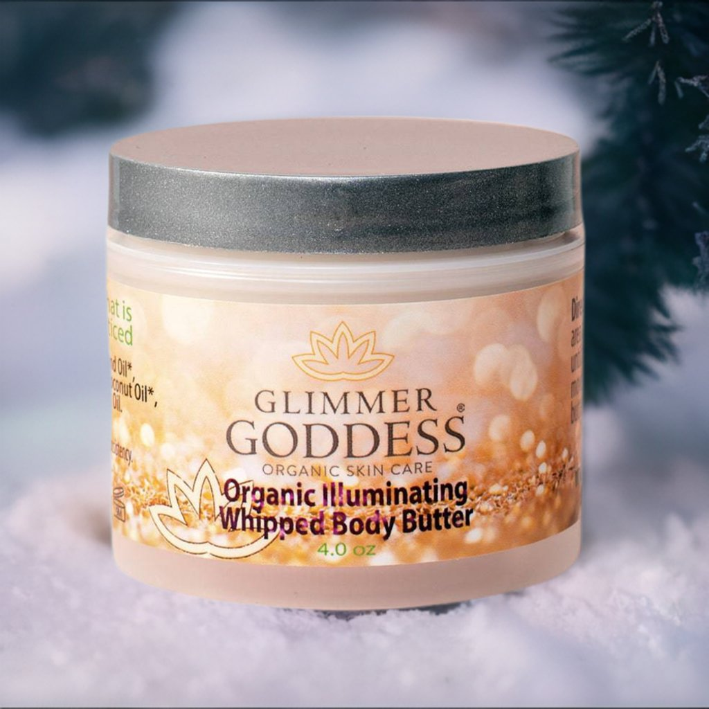 Organic Shimmering Body Butter Whipped To Perfection, Goodies N Stuff