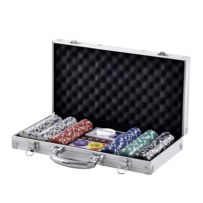 VEVOR Poker Chip Set, 300-Piece Poker Set with Aluminum Case, Goodies N Stuff