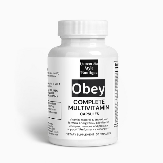 Complete Multivitamin - Obey, Vitamins & Supplements, Goodies N Stuff