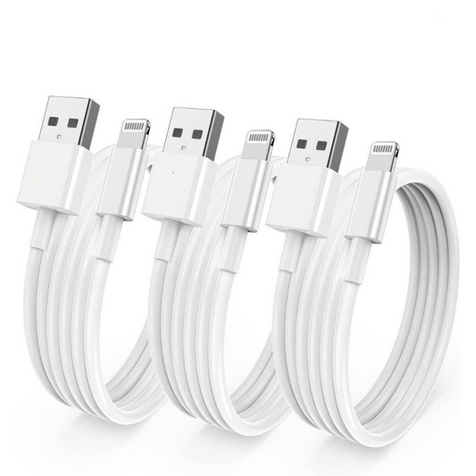 3-PACK Long 10FT Charger for iPhone, Goodies N Stuff