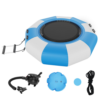 VEVOR Inflatable Water Bouncer | 6.5ft Recreational Water Trampoline, Goodies N Stuff