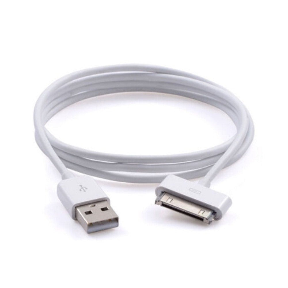 3Ft/6Ft 30-pin USB Charger Cable Cord Compatible to charge iPhone 4 4S iPod 4th, Goodies N Stuff