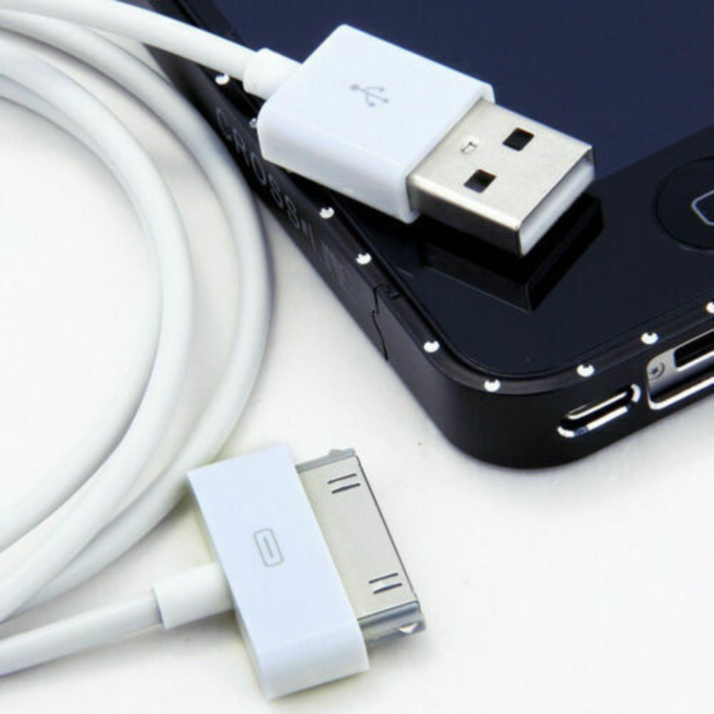 3x 6ft 30pin USB Sync Data Charging Cable fits iPhone 4 4S iPod Touch 4th Gen, Goodies N Stuff