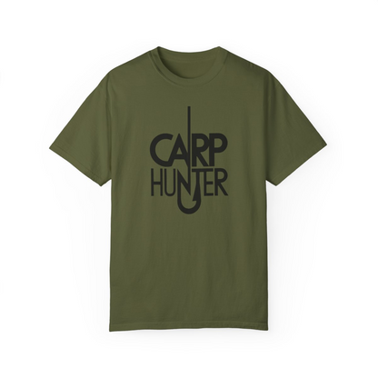 Catch Carp in Style with Our “Carp Hunter” Unisex Garment-Dyed T-shirt, Goodies N Stuff