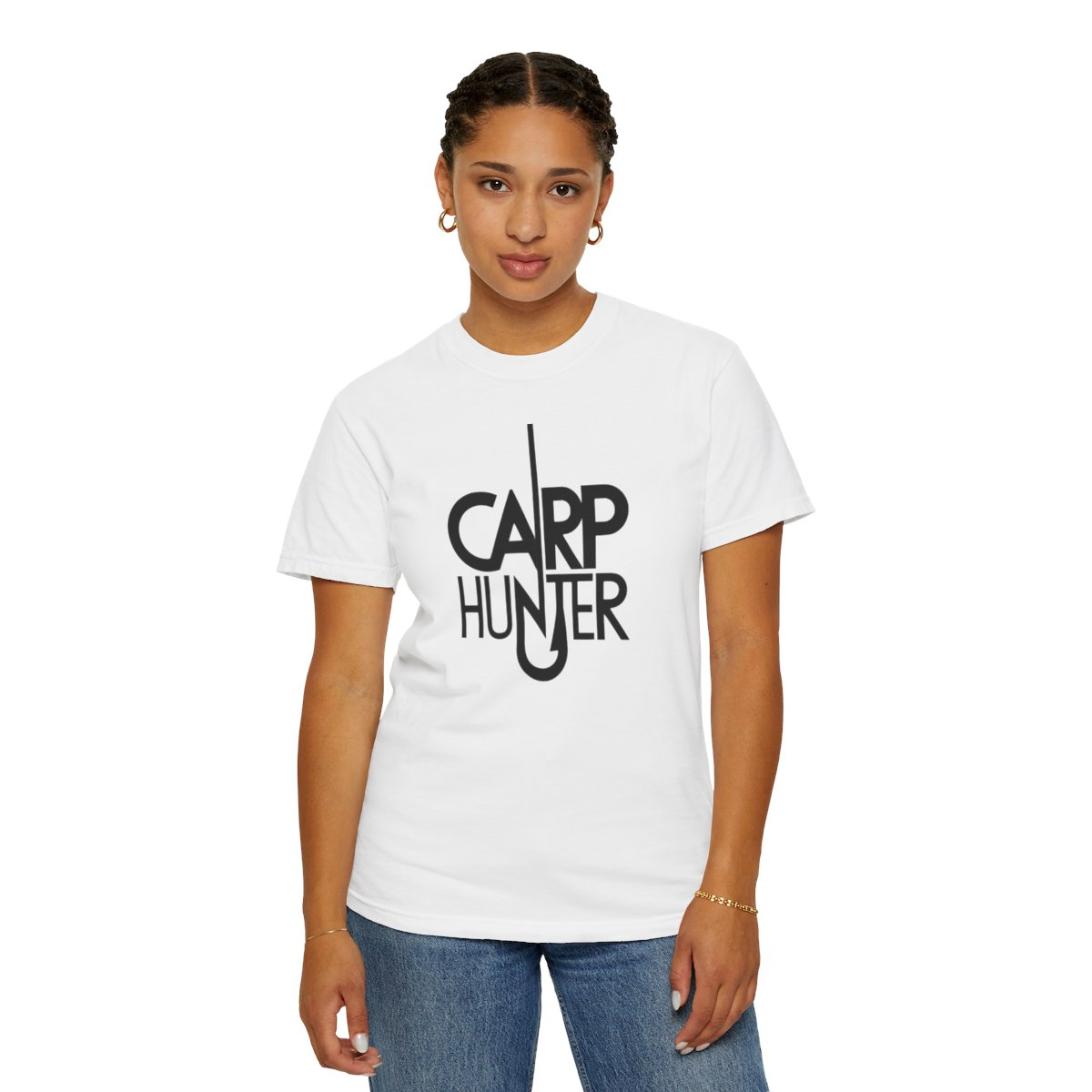 Catch Carp in Style with Our “Carp Hunter” Unisex Garment-Dyed T-shirt, Goodies N Stuff