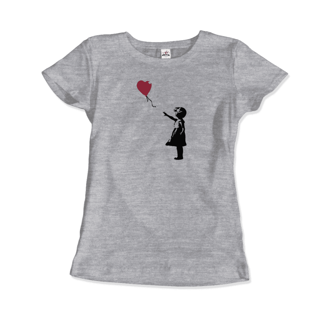 Banksy The Girl with a Red Balloon Artwork T-Shirt, Goodies N Stuff