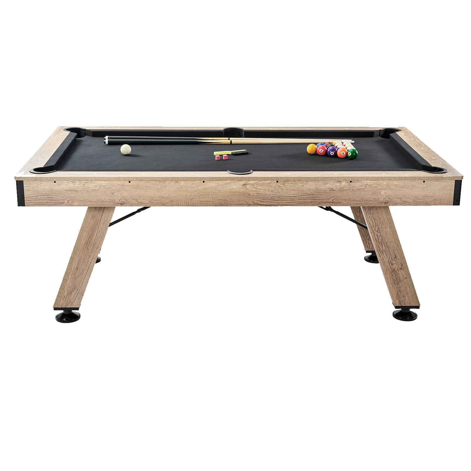 VEVOR Billiards Table, 7 ft Pool Table | Complete Set with Accessories, Goodies N Stuff