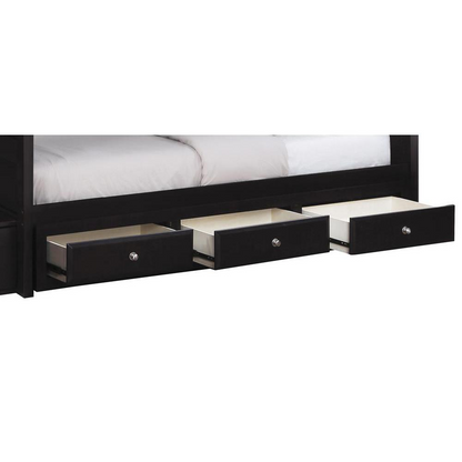 Elliott 3-drawer Under Bed Storage Cappuccino