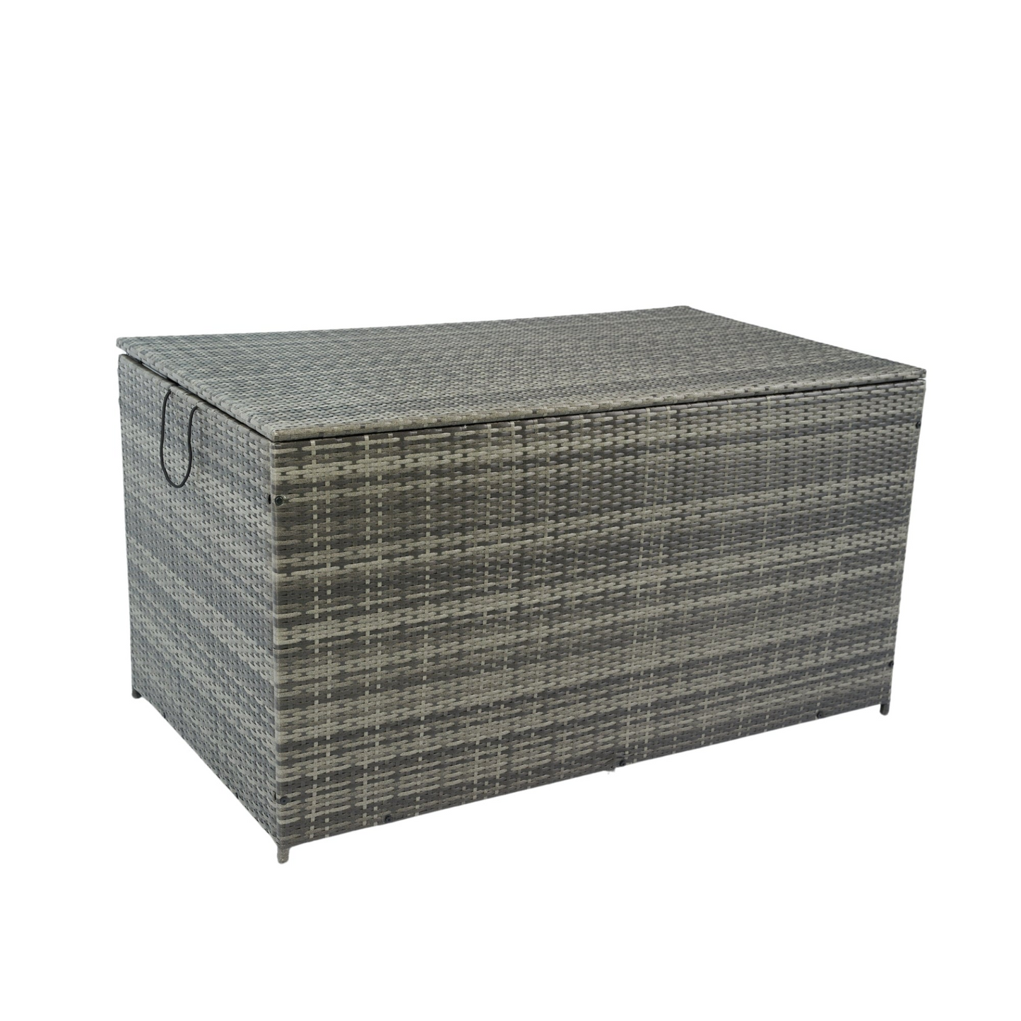 Outdoor Storage Box, 200 Gallon Wicker Patio Deck Boxes with Lid, Outdoor Cushion Storage for Kids Toys, Pillows, Towel, Goodies N Stuff