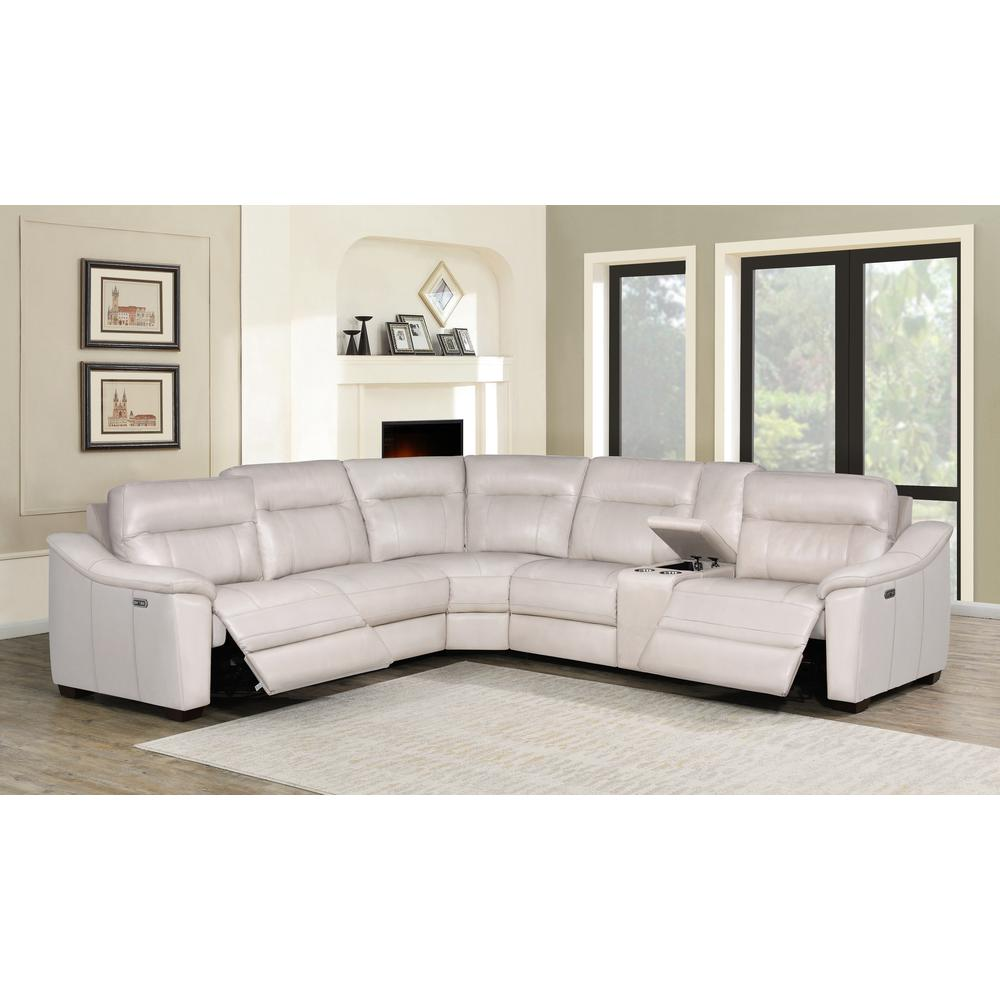 Casa Power Reclining Sectional Ivory, Goodies N Stuff