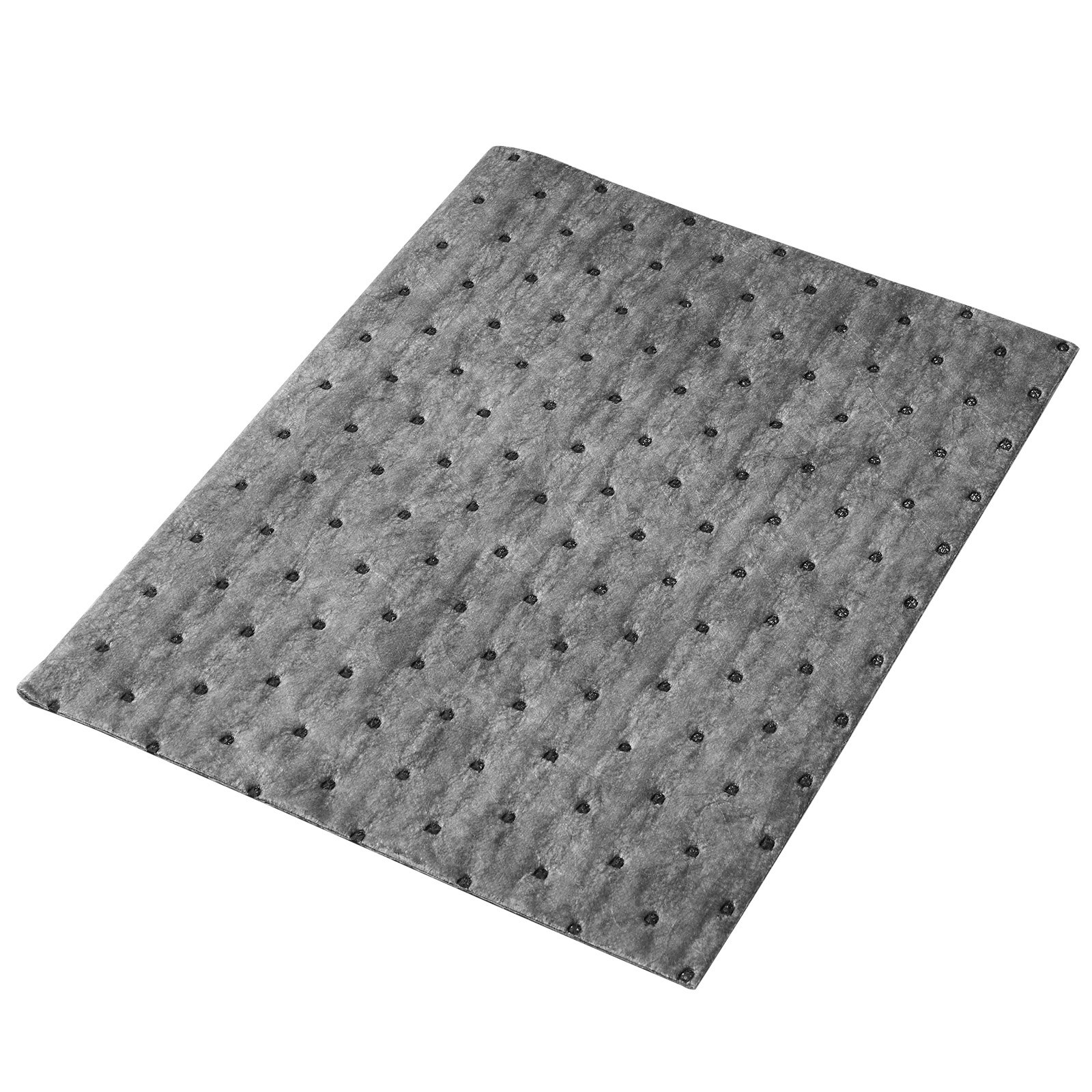 VEVOR Spill Absorbent Pads, Universal Absorbing Mat Absorbs up 12 Gal, 13" L x10" W Polypropylene Absorbent Pad for Oil, Water and Other Liquids, Pack of 100, Goodies N Stuff