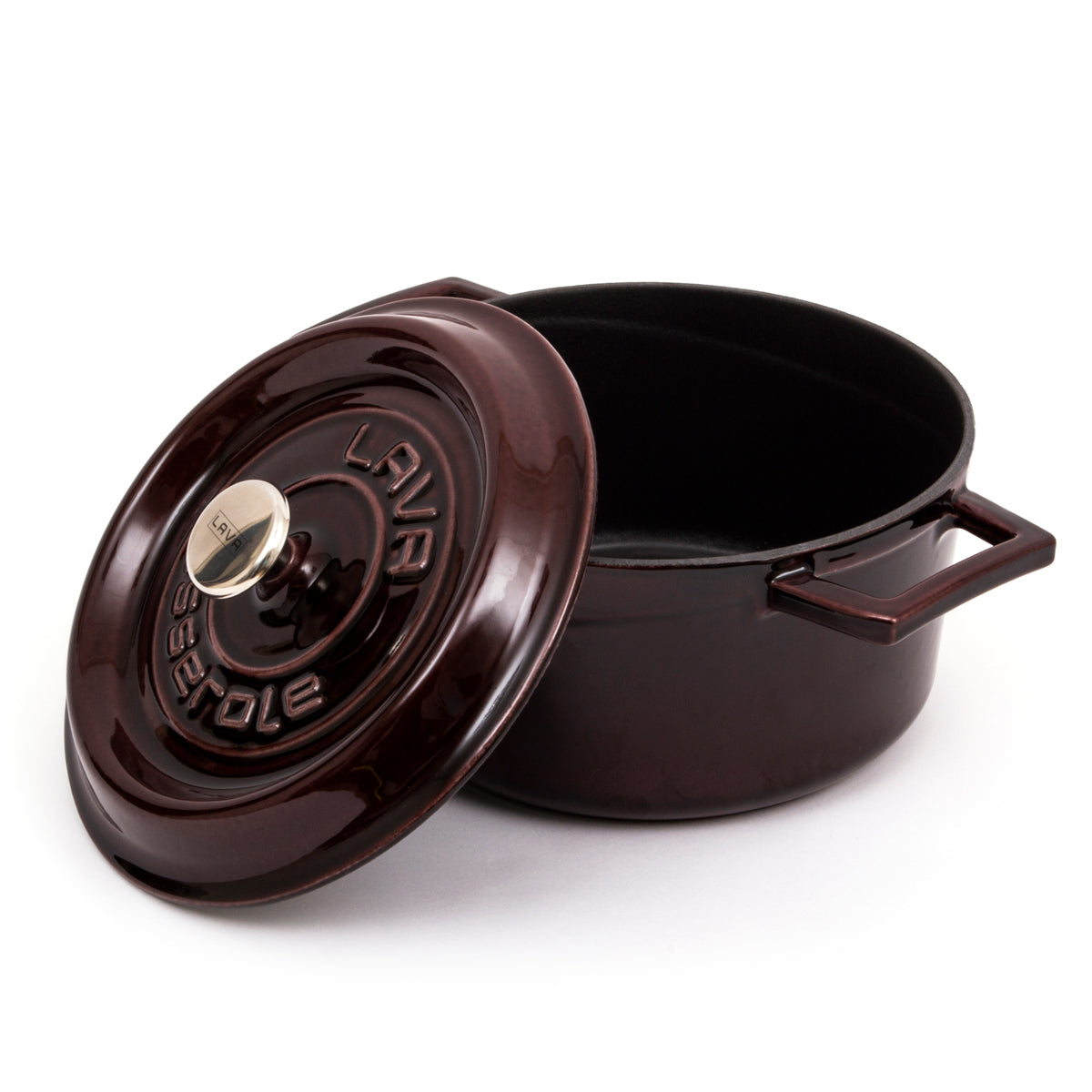 LAVA Premium Round Cast Iron Dutch Oven  7.87 in / 20 cm, Goodies N Stuff