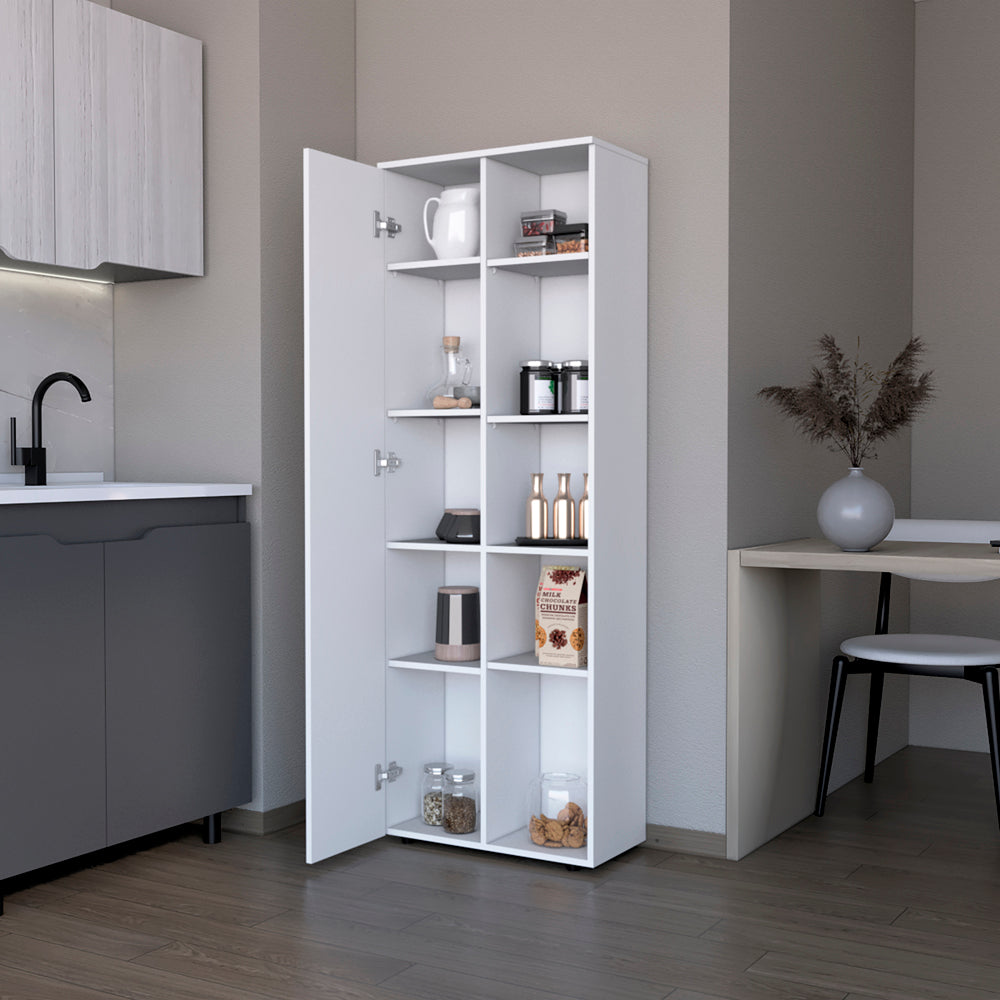 Multistorage Kitchen Pantry Lane, Kitchen, White - Stylish and Space-Saving Storage Solution, Goodies N Stuff