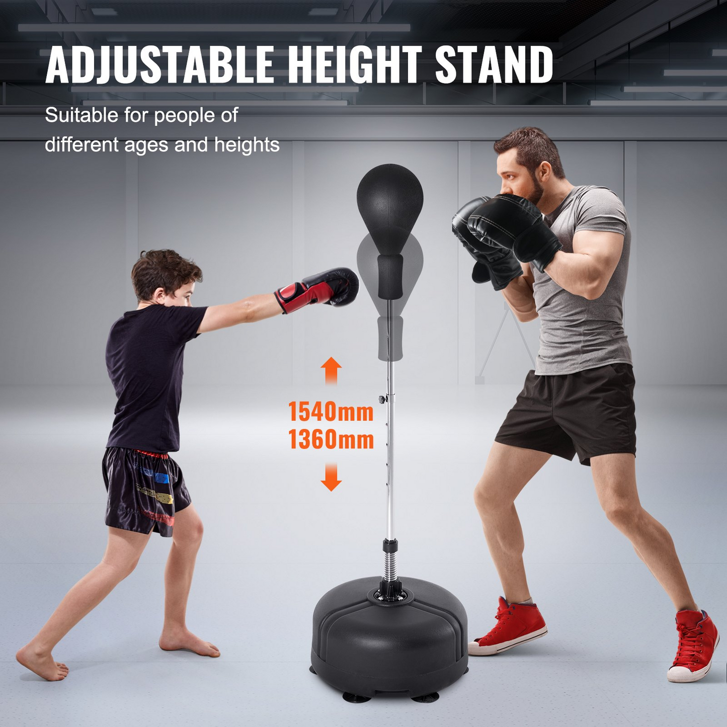 VEVOR Punching Bag, Reflex Boxing Bag for Teens & Adults, Goodies N Stuff