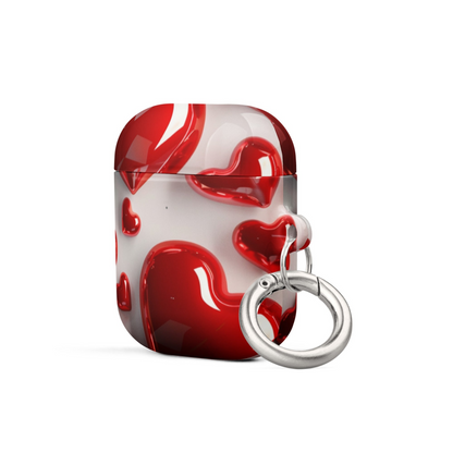 Red Hearts Case for AirPods, Goodies N Stuff
