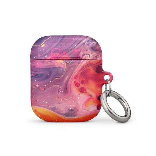 Rainbow Swirl Case for AirPods - Premium Quality, Impact-absorbing Protection, Goodies N Stuff
