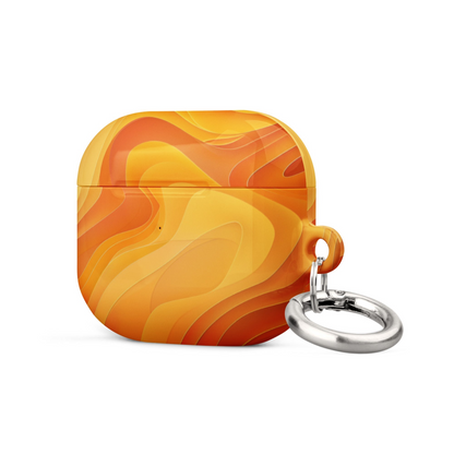 Yellow Abstract Case for AirPods, Goodies N Stuff