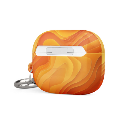 Yellow Abstract Case for AirPods, Goodies N Stuff