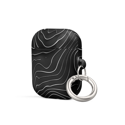 Topographic Pattern Case for AirPods, Goodies N Stuff