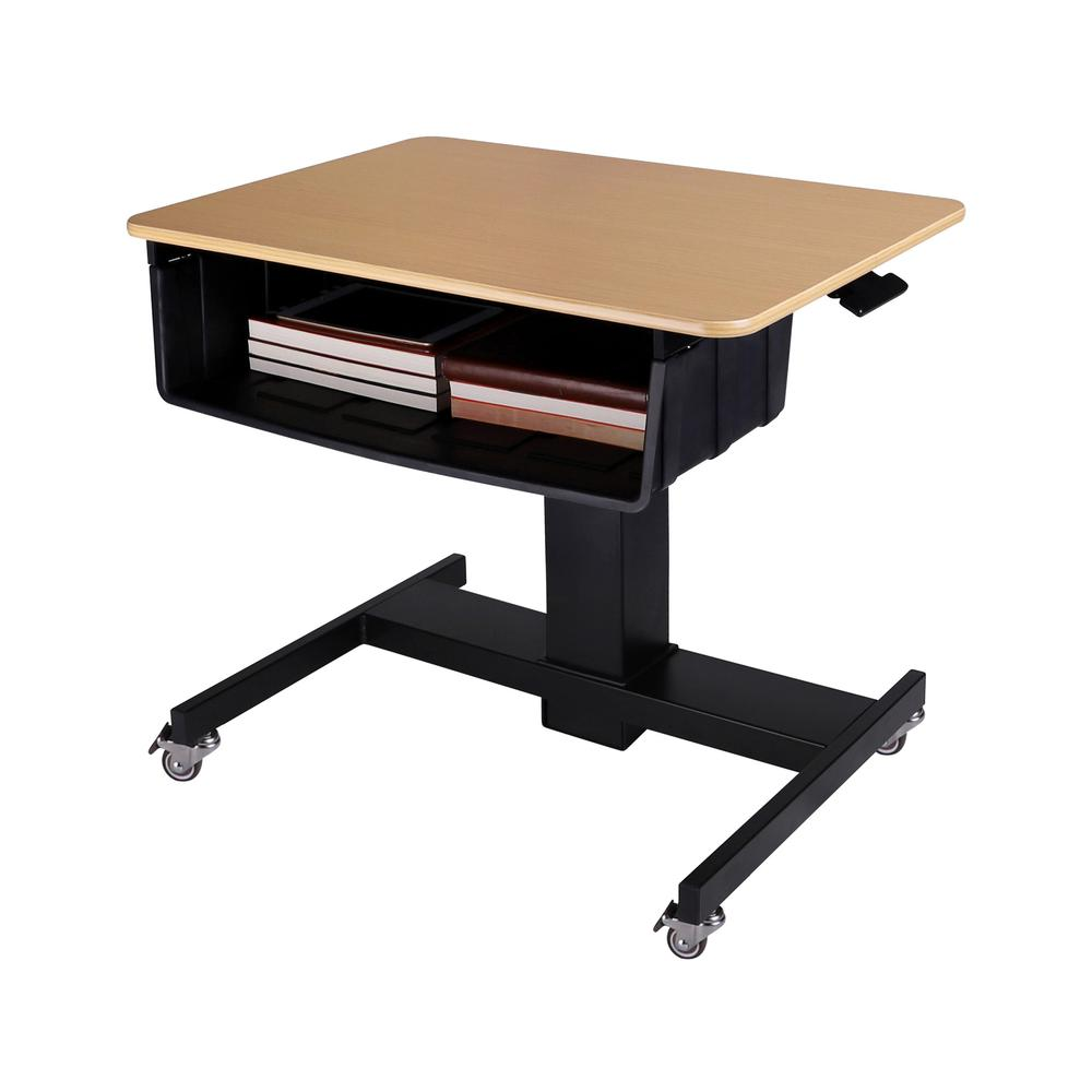 Rocelco 28" Height Adjustable Mobile School Standing Desk, Uncategorized, Goodies N Stuff