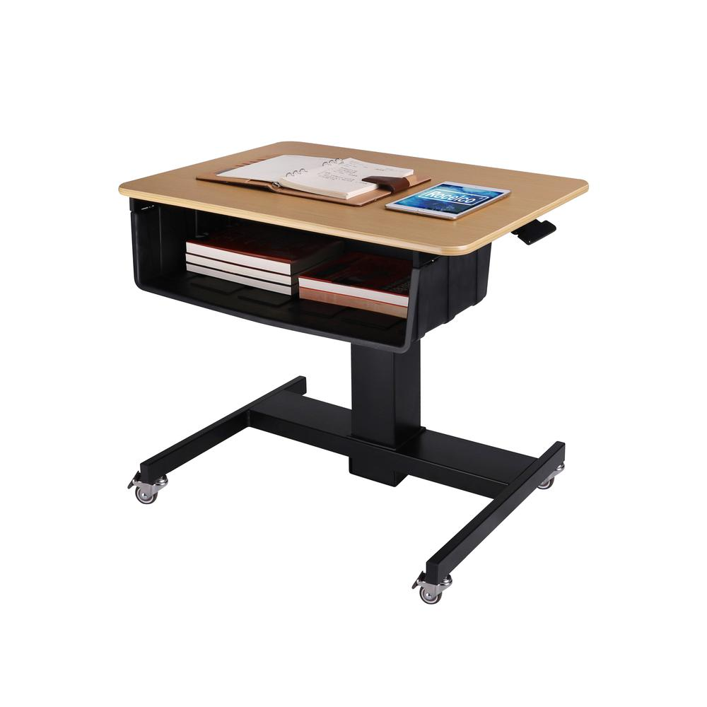 Rocelco 28" Height Adjustable Mobile School Standing Desk, Uncategorized, Goodies N Stuff