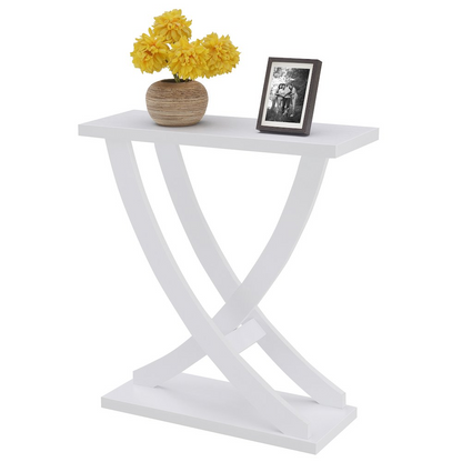 Newport Criss-Cross Console Table, Goodies N Stuff