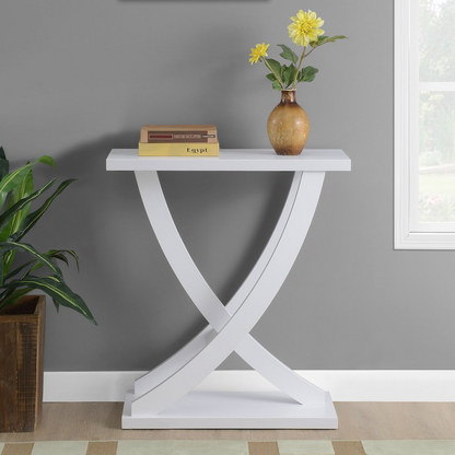 Newport Criss-Cross Console Table, Goodies N Stuff