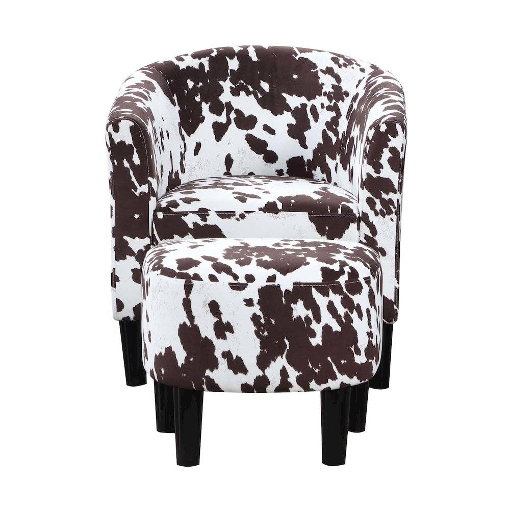 Take a Seat Churchill Accent Chair with Ottoman, Goodies N Stuff