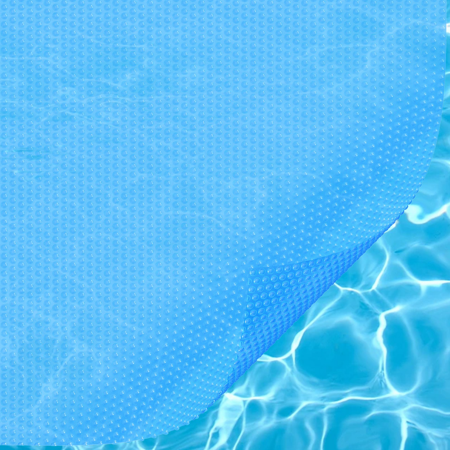 VEVOR Solar Pool Cover, 40 x 20 ft Rectangle Solar Blanket for Pools, Inground Above Ground Swimming Pool Solar Cover, 12 mil Solar Covers Blue, Goodies N Stuff