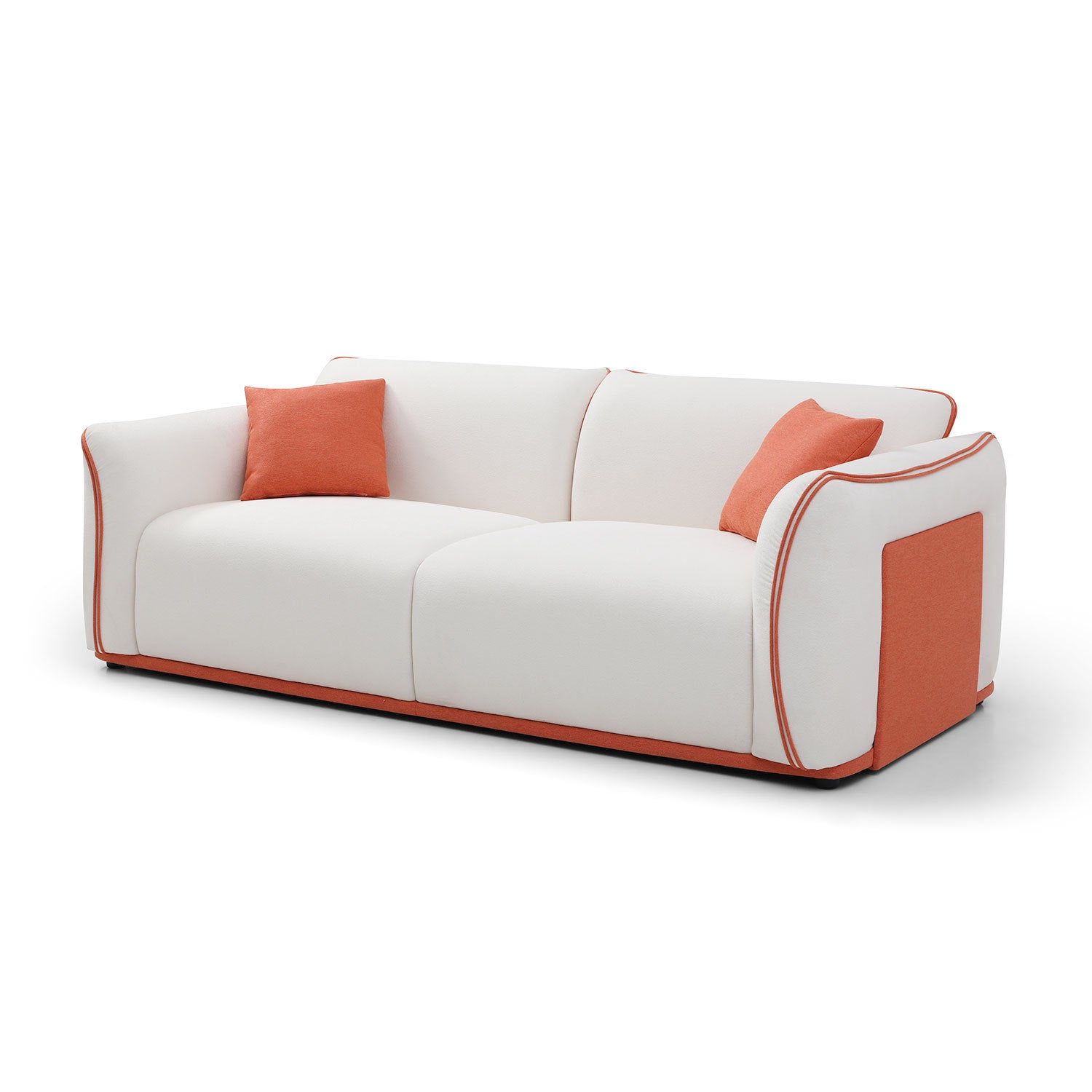 Beige Couch Upholstered Sofa, Modern Sofa for Living Room, Couch for Small Spaces., Goodies N Stuff