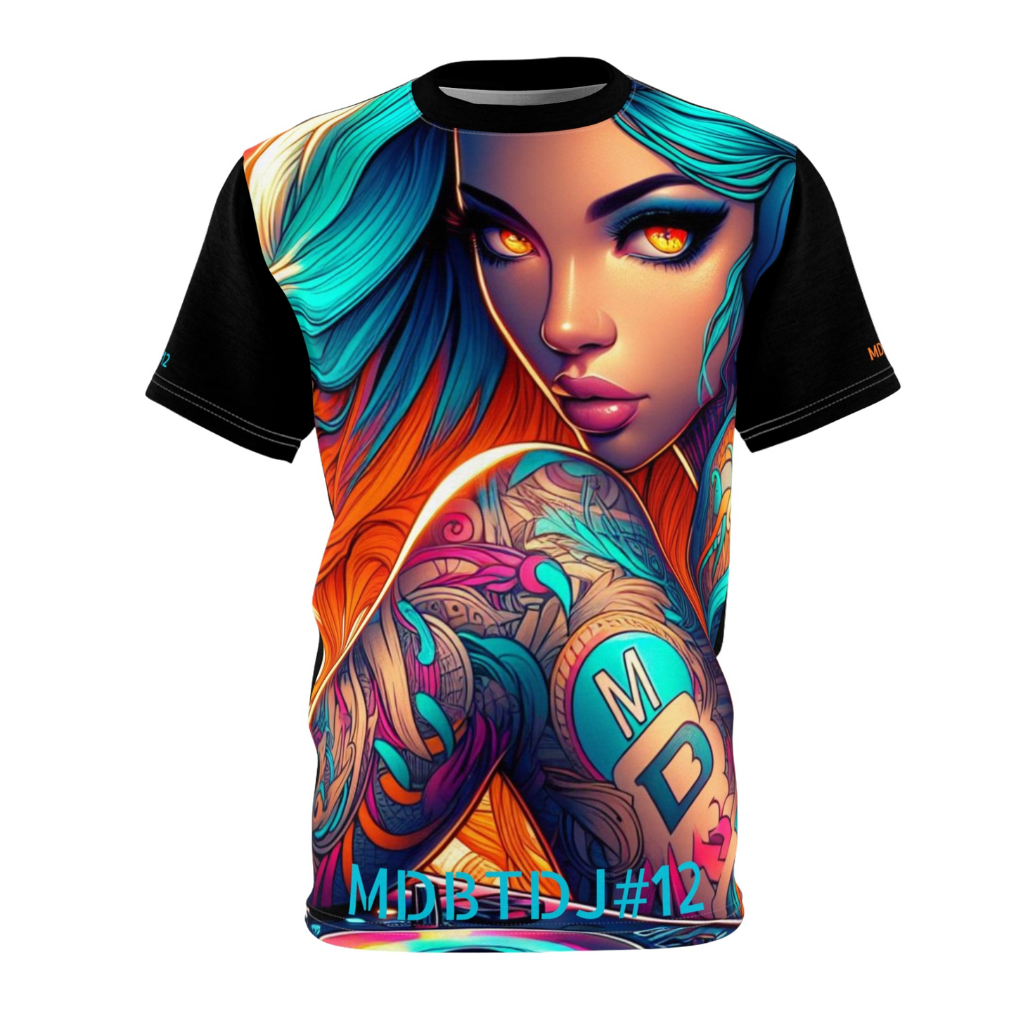 MDBTDJ#12 Premium Tee Shirt - Tattooed Dj's Limited Edition - Unisex