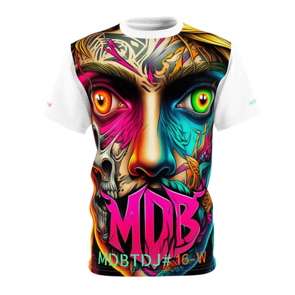 MDBTDJ#16-W Premium Art Tee Shirt - Tattooed Dj's Limited Edition - Unisex