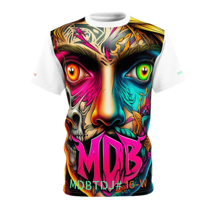 MDBTDJ#16-W Premium Art Tee Shirt - Tattooed Dj's Limited Edition - Unisex