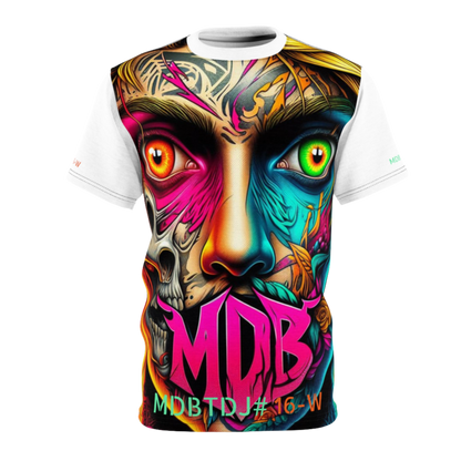 MDBTDJ#16-W Premium Art Tee Shirt - Tattooed Dj's Limited Edition - Unisex