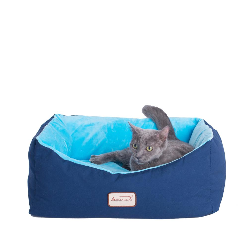 Armarkat Pet Bed Model C09HSL/TL               Blue, Goodies N Stuff