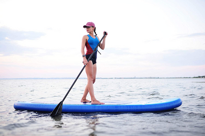 3-Piece Adjustable Alloy SUP Paddle, Black, Goodies N Stuff