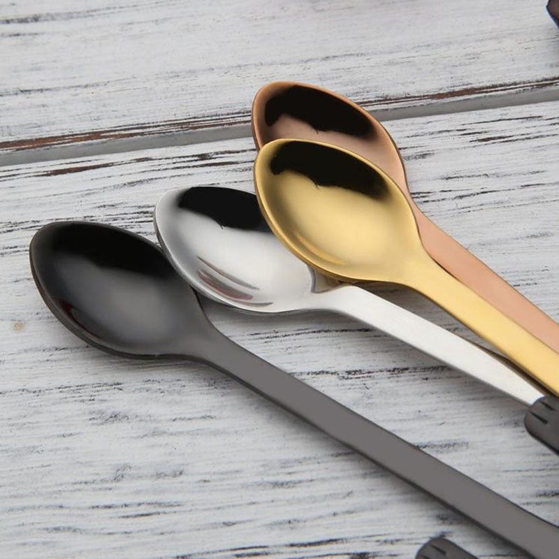 STAINLESS STEEL CAT TEASPOONS, Goodies N Stuff